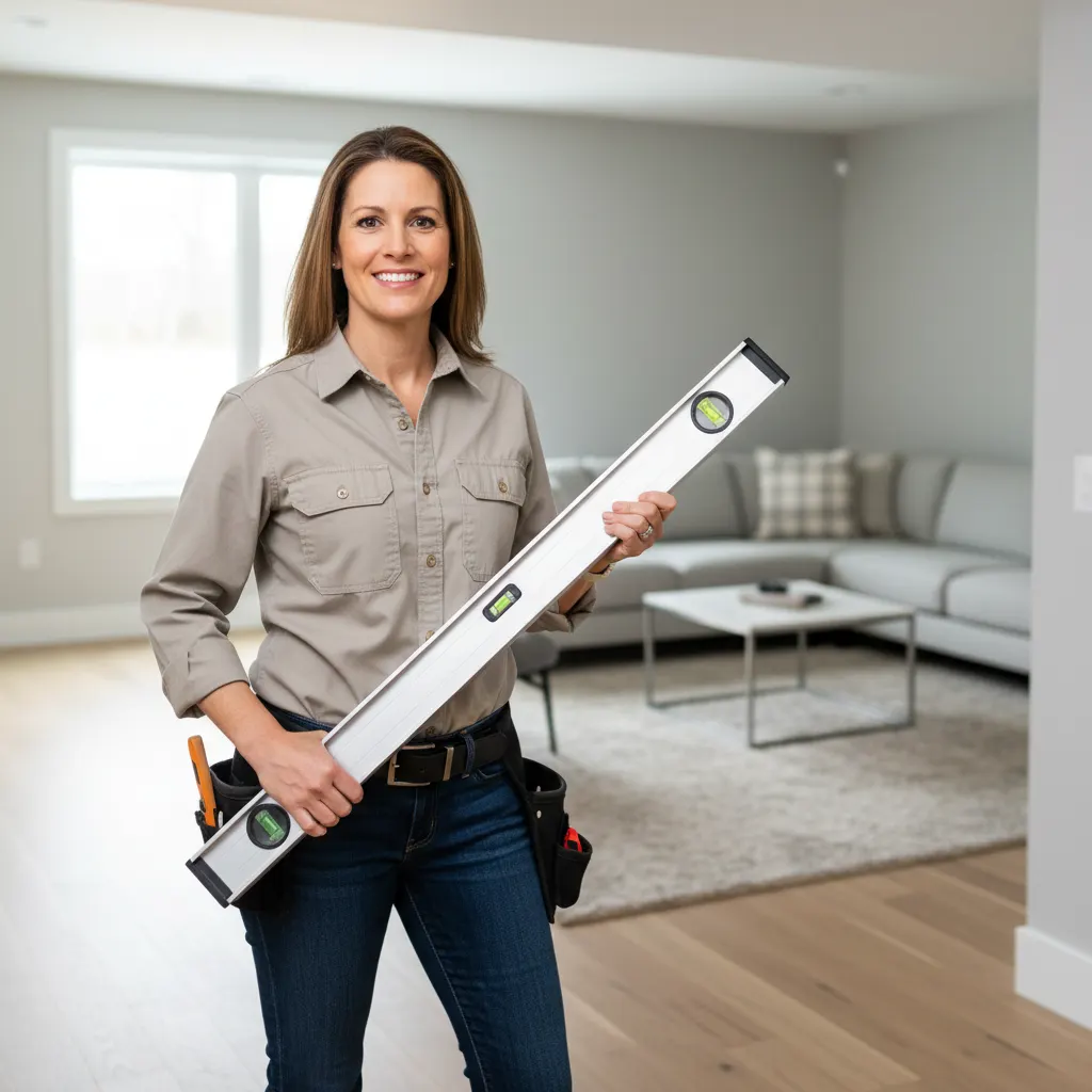 A vetted, licensed basement renovation professional at work