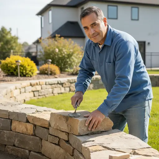A vetted concrete and masonry professional