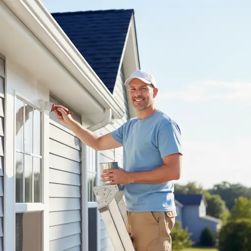 A vetted exterior painting professional