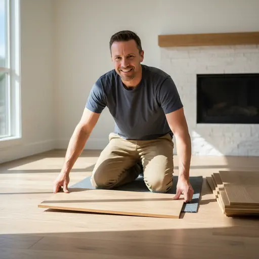 A vetted flooring installation professional
