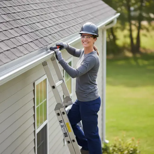 A vetted gutter installation professional