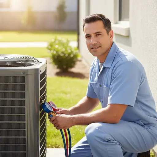 A vetted hvac service professional