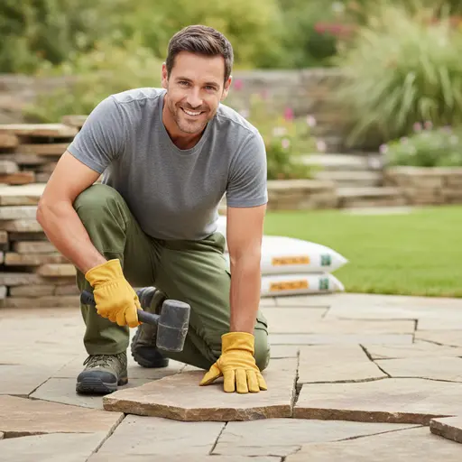 A vetted patio and hardscaping professional