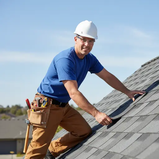 A vetted roofing professional